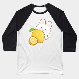Squeeze the day Lemon Bunny Baseball T-Shirt
